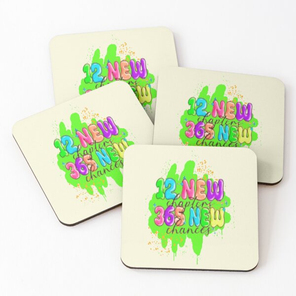Item preview, 12 New Chapters 365 New Chances, New Year Lettering Design, Howdy New Year, New Years Celebration, New Years Eve Countdown designed and sold by Adri Barnard.