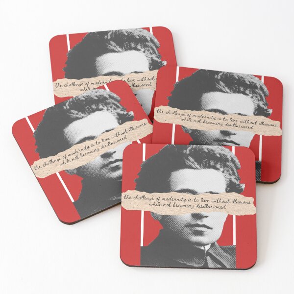 Item preview, Live without illusions while not becoming disillusioned - Gramsci designed and sold by moortas.