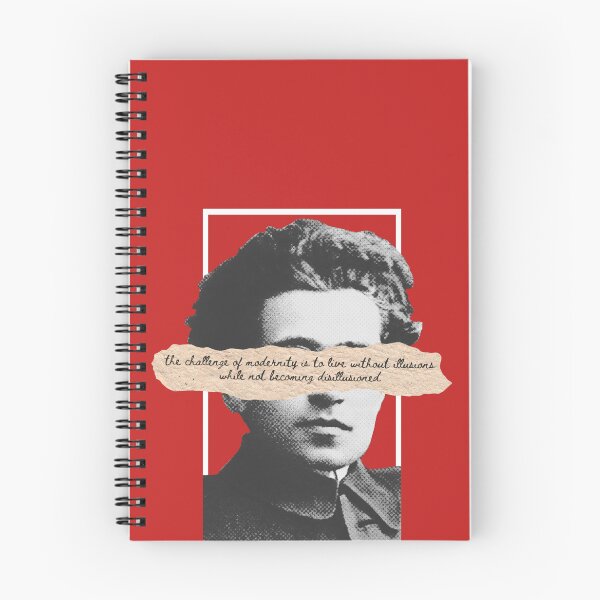 Item preview, Live without illusions while not becoming disillusioned - Gramsci designed and sold by moortas.