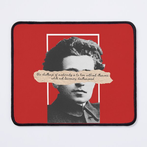 Item preview, Live without illusions while not becoming disillusioned - Gramsci designed and sold by moortas.