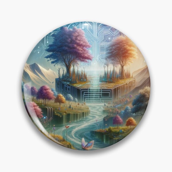 Item preview, Digital Eden designed and sold by AI-Artistry420.