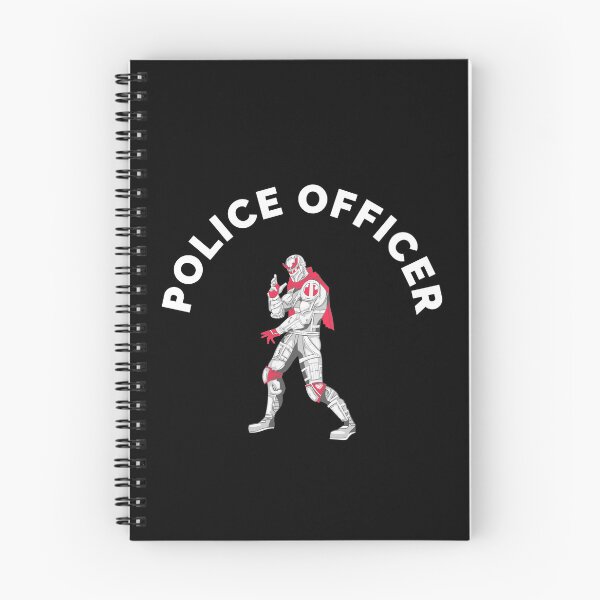 Item preview, Police Officer Design with Ninja Robot designed and sold by PRIVARSHU.
