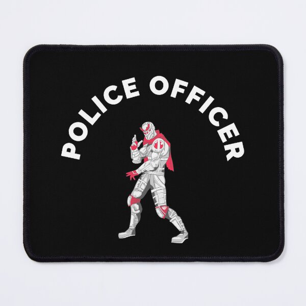 Item preview, Police Officer Design with Ninja Robot designed and sold by PRIVARSHU.