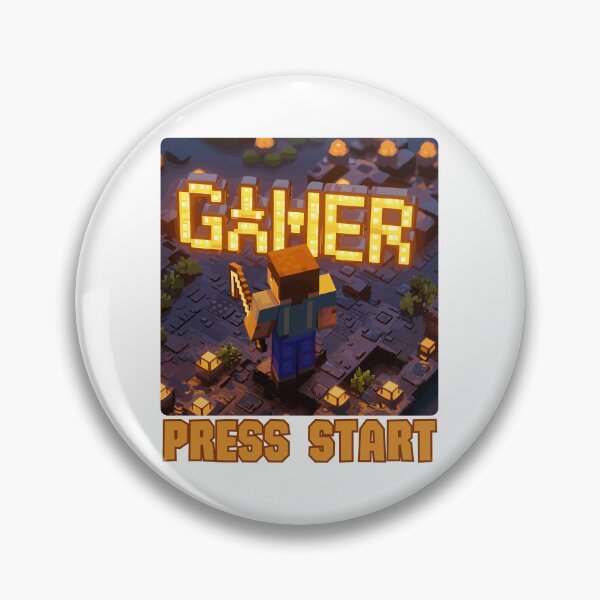Item preview, Gamer Press Start designed and sold by aipolohu.