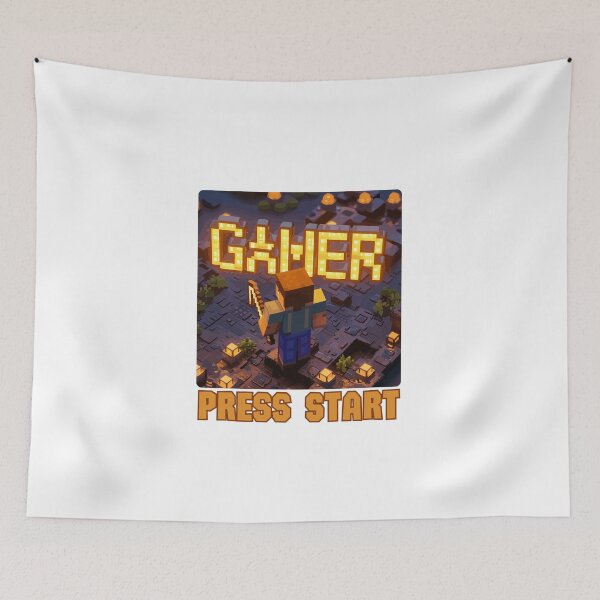 Item preview, Gamer Press Start designed and sold by aipolohu.