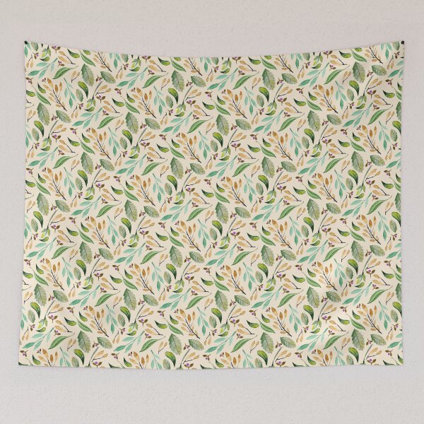 Item preview, autumn day patterns watercolor patterns  designed and sold by Mustaph-Shop.