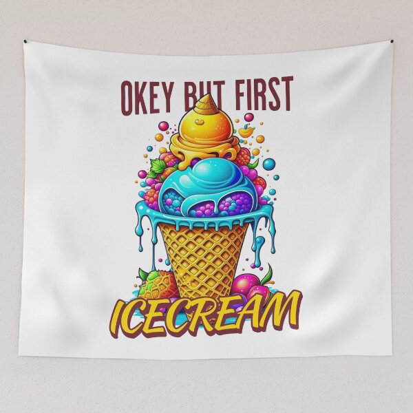 Aperçu de l'œuvre Colorful Ice Cream Lover créée et vendue par sinavistas.