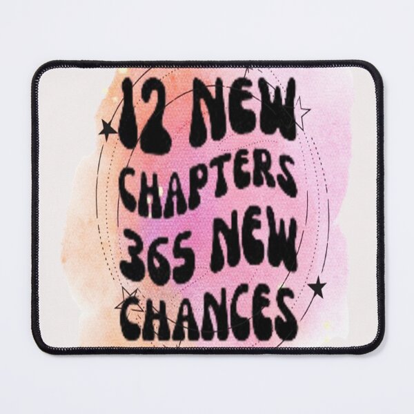 Item preview, 12 New Chapters 365 New Chances 2, New Year Lettering Design, Howdy New Year, New Years Celebration, New Years Eve Countdown designed and sold by Adri Barnard.