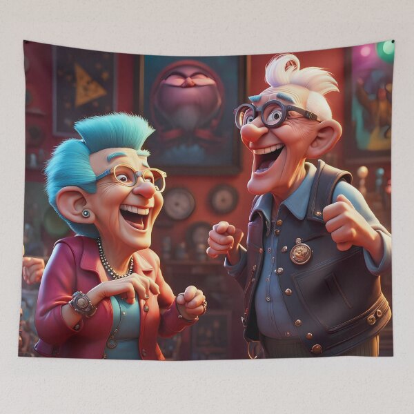 Item preview, Punk Rock Pensioners designed and sold by Colin Bentham.