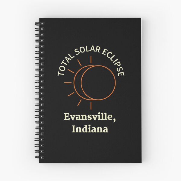 Item preview, Total Solar Eclipse Evansville, Indiana April 8th 2024 designed and sold by MimsTees.