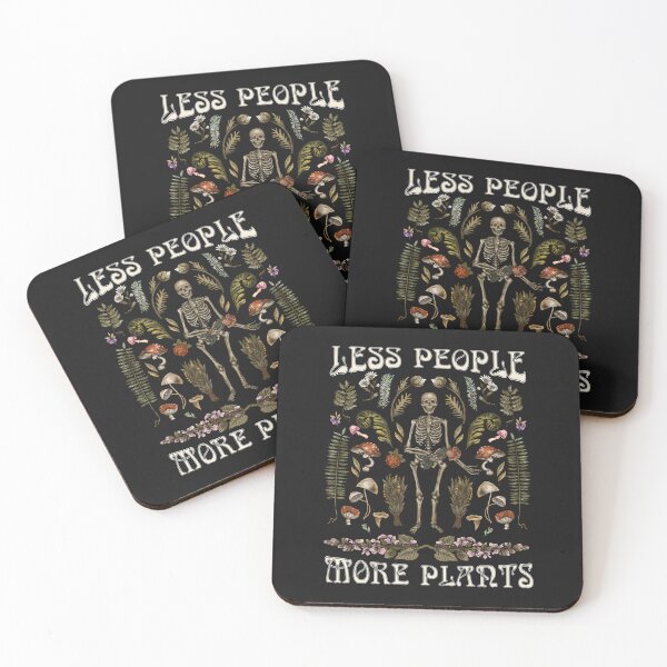 Item preview, Less people, more plants designed and sold by onemoremask.