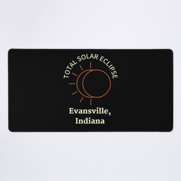 Item preview, Total Solar Eclipse Evansville, Indiana April 8th 2024 designed and sold by MimsTees.