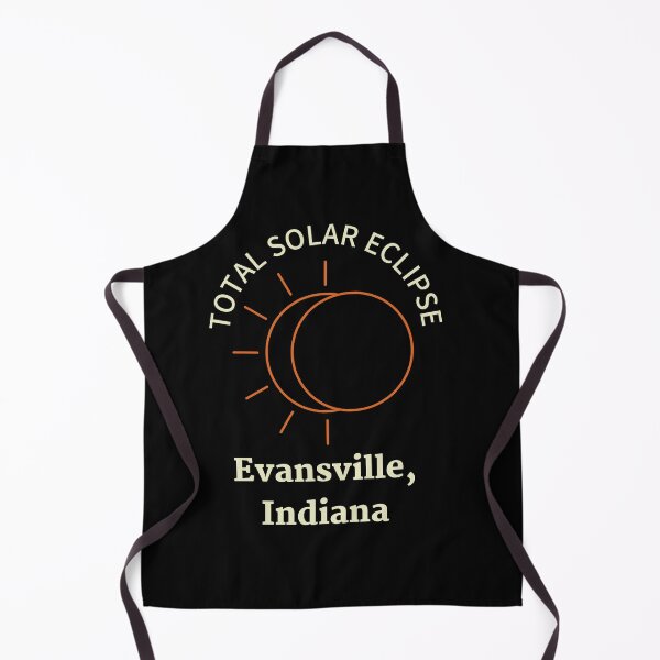 Item preview, Total Solar Eclipse Evansville, Indiana April 8th 2024 designed and sold by MimsTees.
