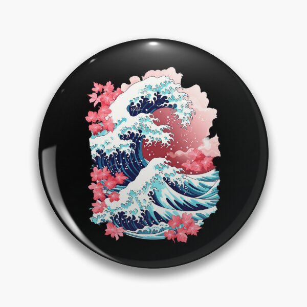 Item preview, Seigaiha Surge designed and sold by MiduImages.