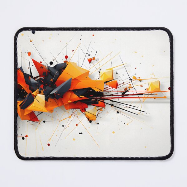 Item preview, A colorful explosion of triangles designed and sold by johndesign88.