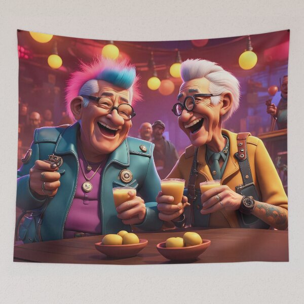 Item preview, Punk Rock Pensioners designed and sold by Colin Bentham.