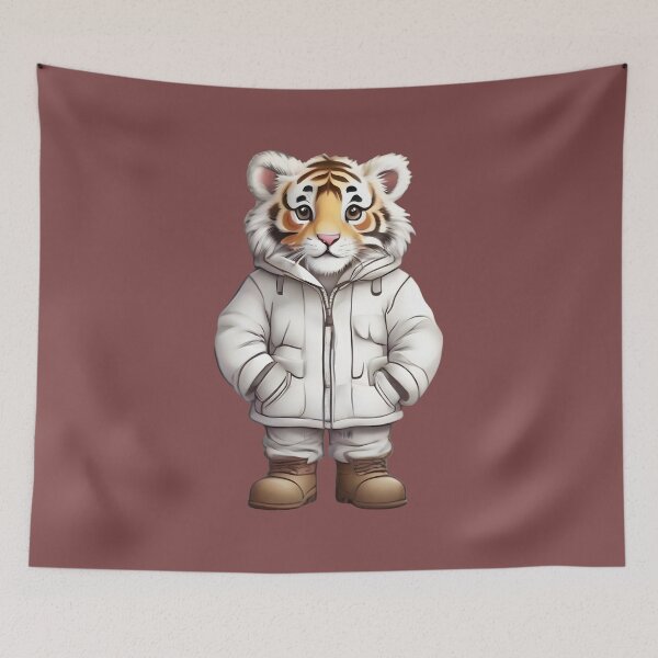 Item preview, Fluffy Feline Bliss: Adorable Tiger Cub Collections designed and sold by nadeem4design.