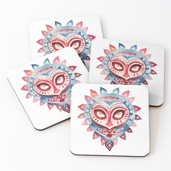 Item preview, Watercolor Ritual Mask designed and sold by NBazilenco.