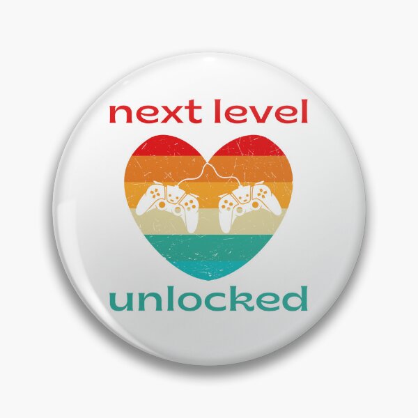 Item preview, Next Level Unlocked Gamer Heart designed and sold by aipolohu.