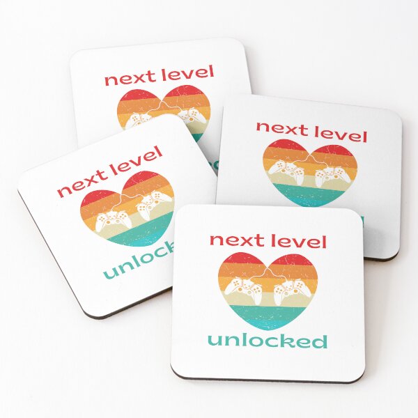Item preview, Next Level Unlocked Gamer Heart designed and sold by aipolohu.