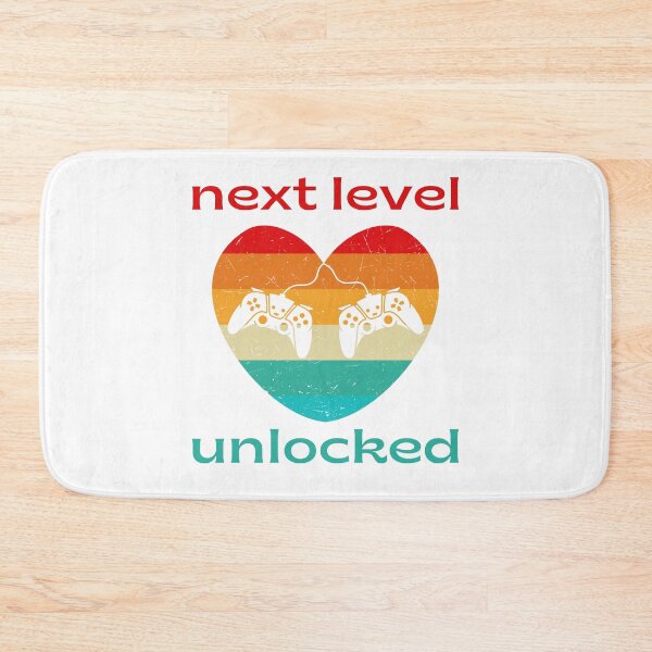 Item preview, Next Level Unlocked Gamer Heart designed and sold by aipolohu.