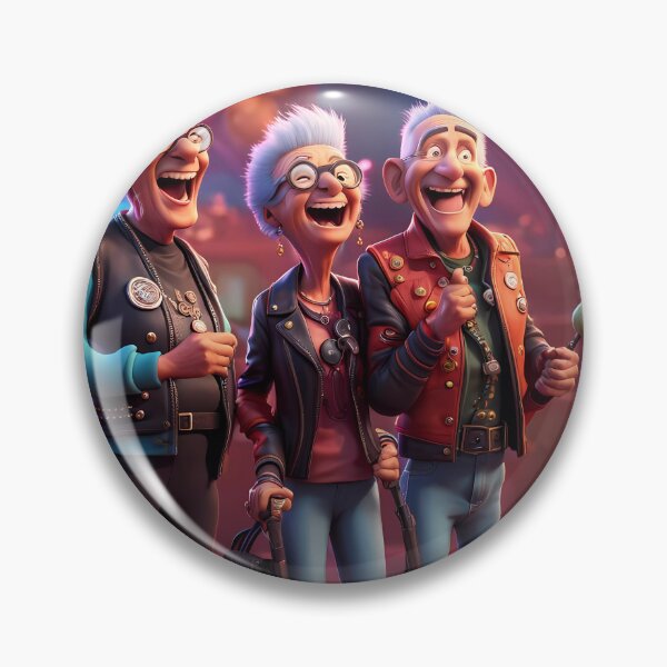 Item preview, Punk Rock Pensioners designed and sold by Colin Bentham.