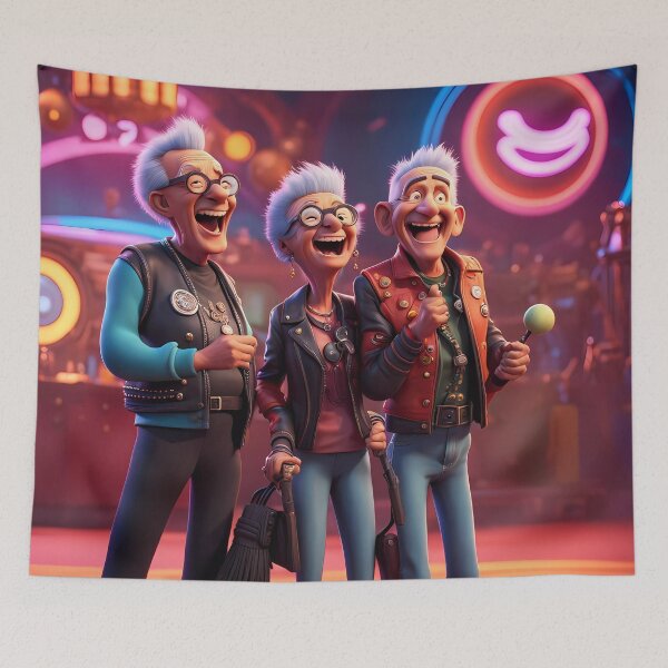 Item preview, Punk Rock Pensioners designed and sold by Colin Bentham.