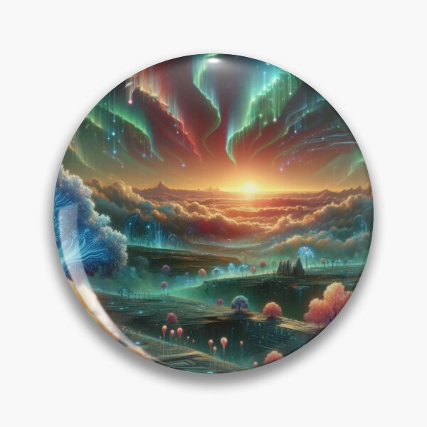 Item preview, Neural Nexus Dawn designed and sold by AI-Artistry420.