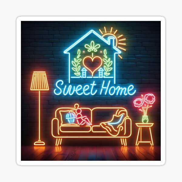 Home Sweet Home Neon Sign - Go Neon Flex