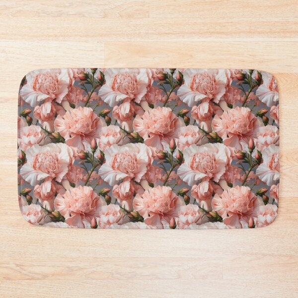 Item preview, Carnation Tile 028 - Ruffled Rainbows in Floral Clusters designed and sold by TheBrainArt.