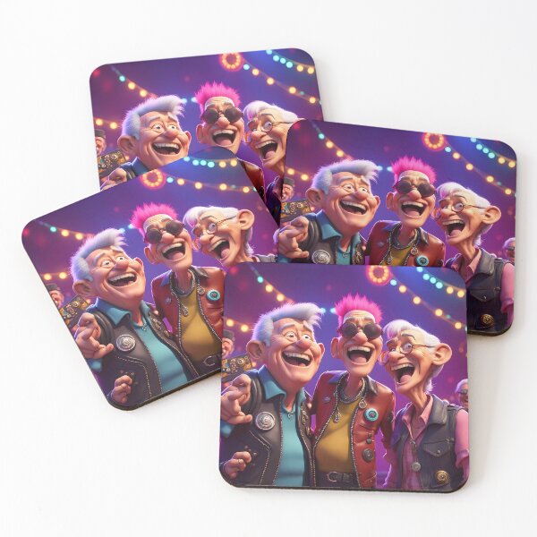 Item preview, Punk Rock Pensioners designed and sold by Colin Bentham.