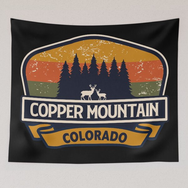 Item preview, Copper Mountain Colorado-Vintage designed and sold by Nature-spirit.