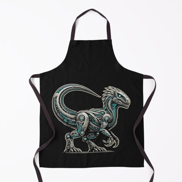 Item preview, FUTURISTIC CYBERNET ANDROID DINOSAUR T-SHIRT designed and sold by TshirtTown77.
