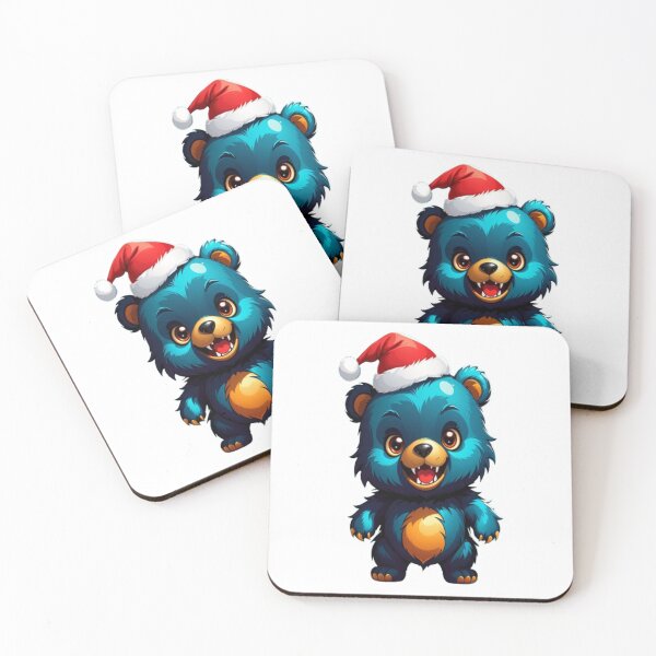 Item preview, Christmas Cute bear monster  designed and sold by Ella_Sketch.