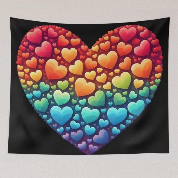 Item preview, Valentine's Radiant Heart designed and sold by AI-Only Creations.