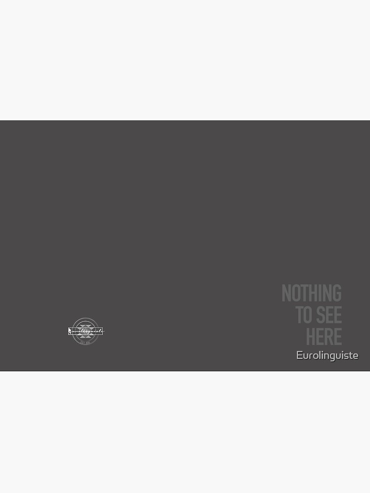 Thumbnail 3 of 3, Journal, Nothing to See Here designed and sold by Eurolinguiste.