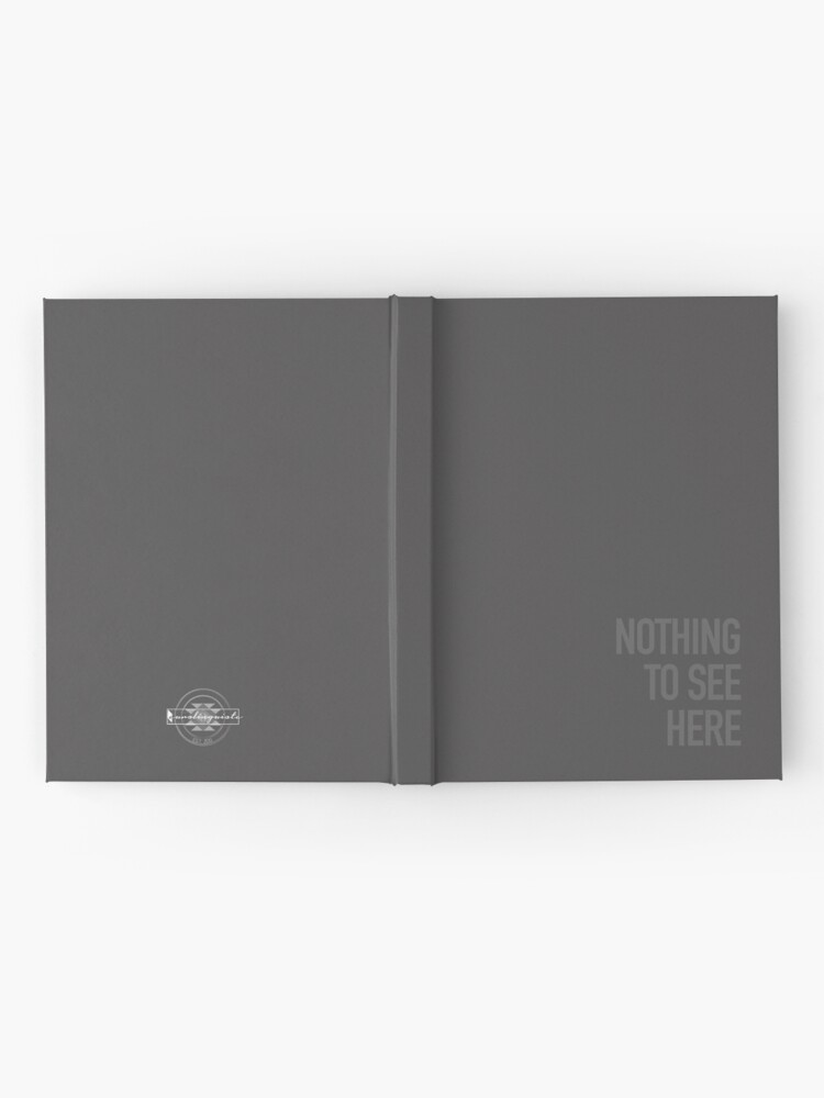 Thumbnail 2 of 3, Journal, Nothing to See Here designed and sold by Eurolinguiste.