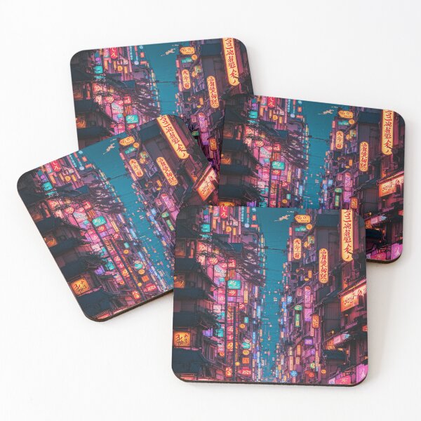 Item preview, Night in Tokyo designed and sold by TondoMeander.