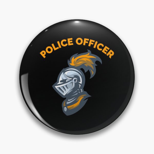 Item preview, Police Officer Design with Brave Soldier designed and sold by PRIVARSHU.