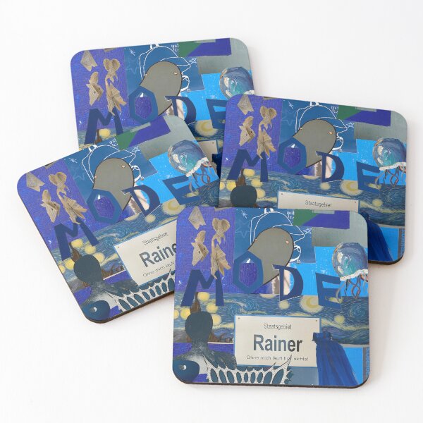 Item preview, Collage blue designed and sold by artmadebydiana.