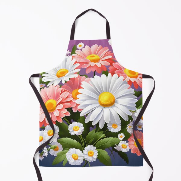 Item preview, Painting of White and Orange Daisy Flowers designed and sold by Petalandfur.