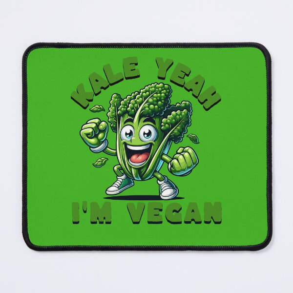 Item preview, Kale Yeah I'm Vegan Food Pun designed and sold by TwistedRabbit12.