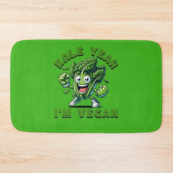 Item preview, Kale Yeah I'm Vegan Food Pun designed and sold by TwistedRabbit12.