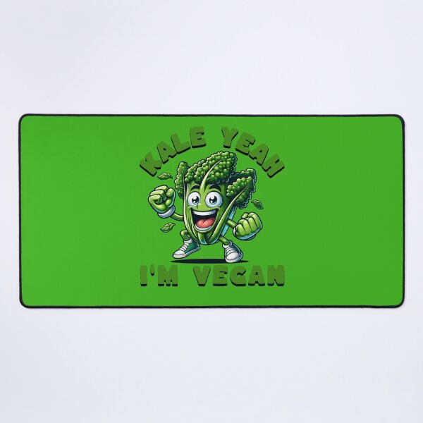 Item preview, Kale Yeah I'm Vegan Food Pun designed and sold by TwistedRabbit12.