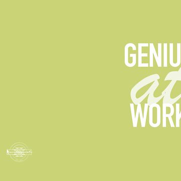 Artwork thumbnail, Genius at Work Green by Eurolinguiste