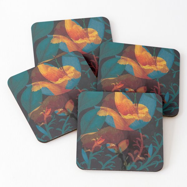Item preview, Leaves in the Night Bloom designed and sold by kidizajn.