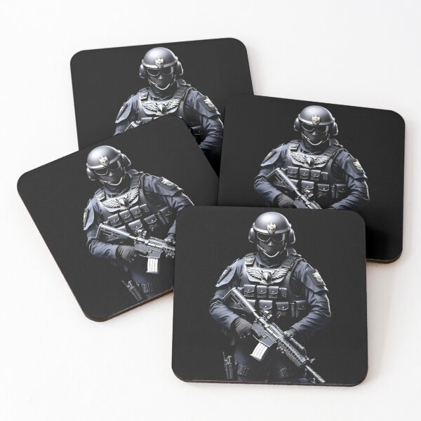 Item preview, Line of Fire: In the Footsteps of the Special Forces Police designed and sold by VogueVerseShopp.