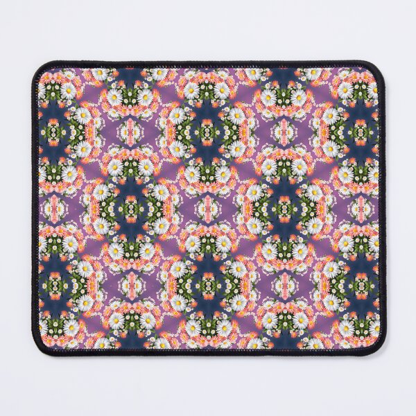 Item preview, Painting of White and Orange Daisy Flowers Seamless Pattern designed and sold by Petalandfur.