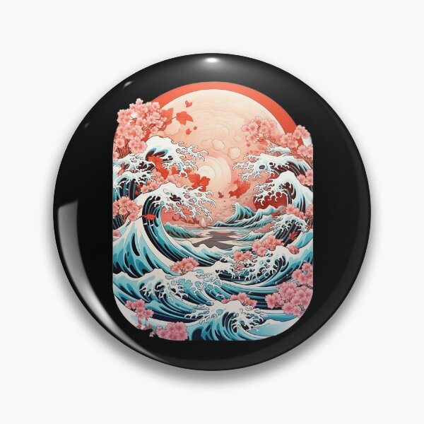 Item preview, Seigaiha Surge designed and sold by MiduImages.