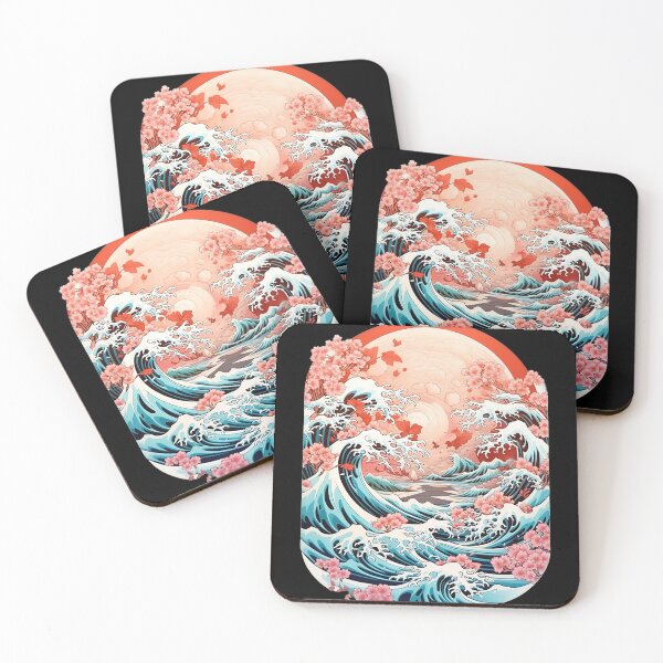 Item preview, Seigaiha Surge designed and sold by MiduImages.